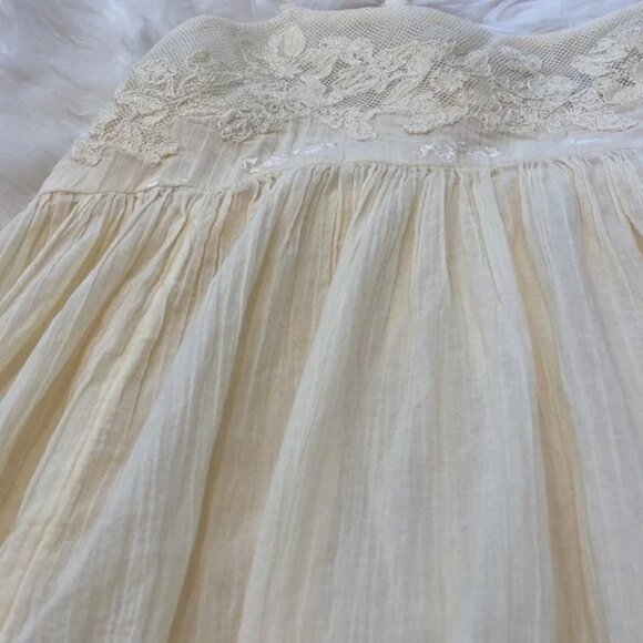 NWOT Free People Maxi Embroidered Fit & Flare Cotton Dress. S - Picture 4 of 14